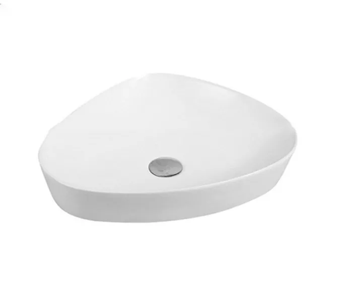 Раковина накладная нестандартная CeramaLux серия N  9386/9062/7472B, Выбрать размер: 50х40,5х10,6