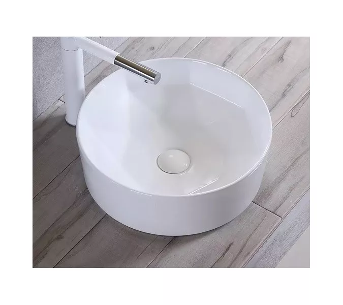 Раковина накладная круглая CeramaLux  9425, изображение 3