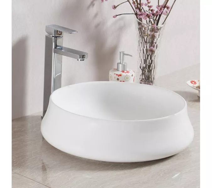 Раковина накладная круглая CeramaLux  9426, изображение 3