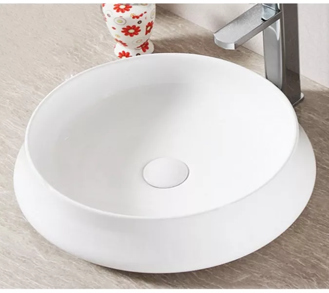 Раковина накладная круглая CeramaLux  9426, изображение 5