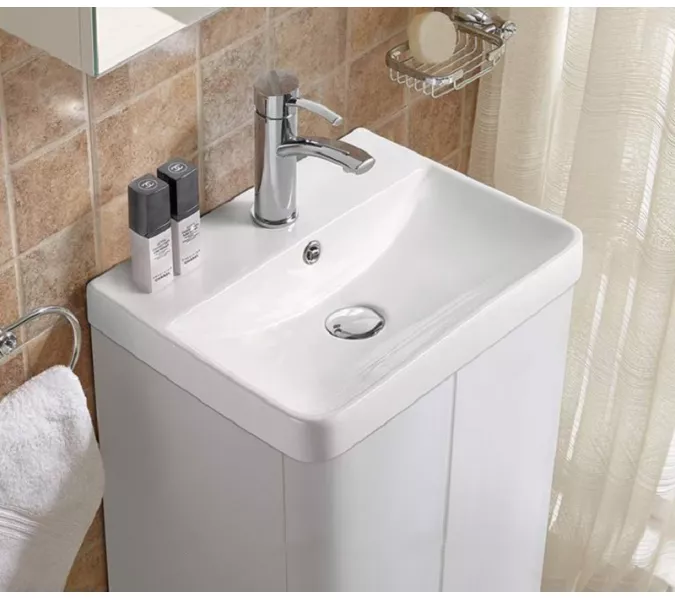 Раковина врезная прямоугольная CeramaLux 9595, Выбрать размер: 40