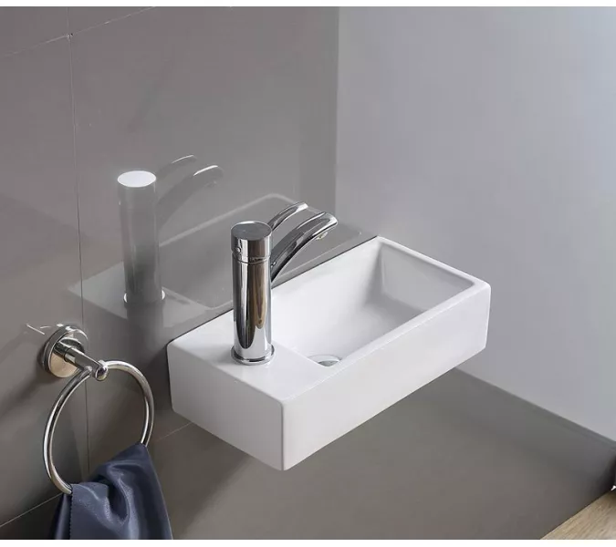 Умывальник накладной прямоугольный CeramaLux D1043