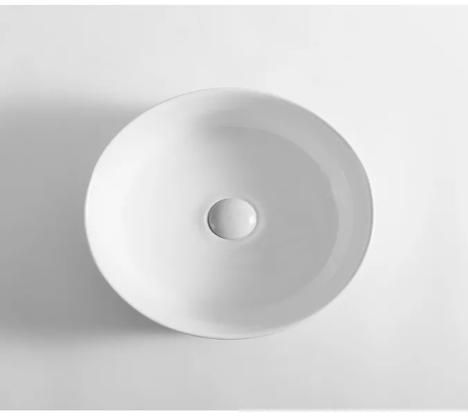 Раковина накладная круглая CeramaLux W1532, изображение 2
