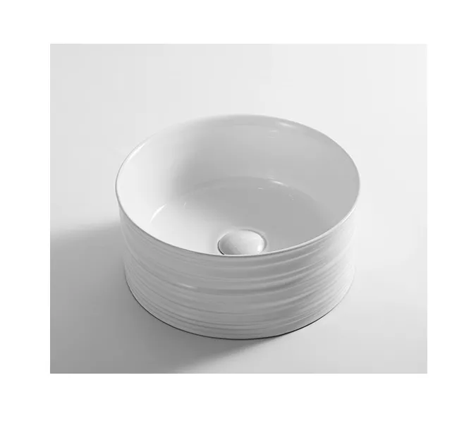 Раковина накладная круглая CeramaLux W1532, изображение 3