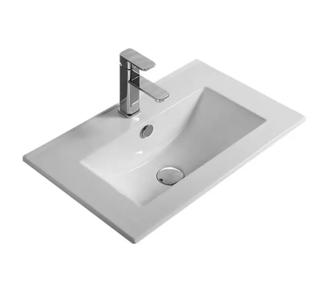 Раковина врезная прямоугольная CeramaLux YJ-803, Выбрать размер: 50