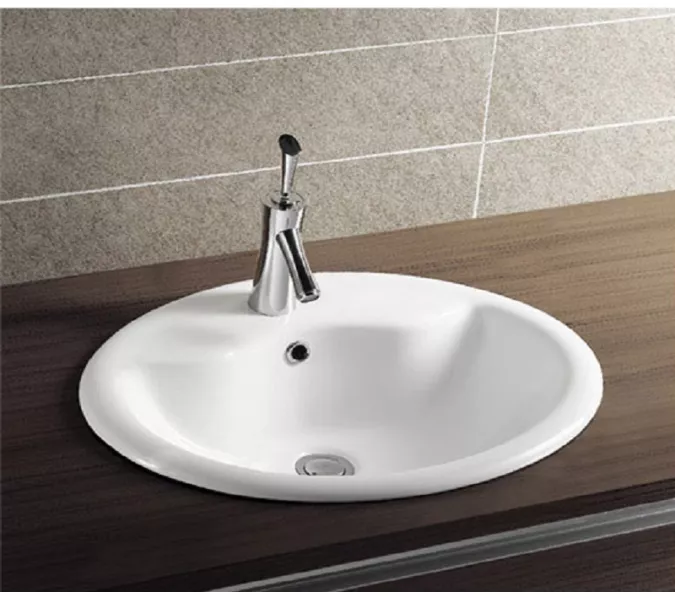 Раковина врезная овальная CeramaLux 316