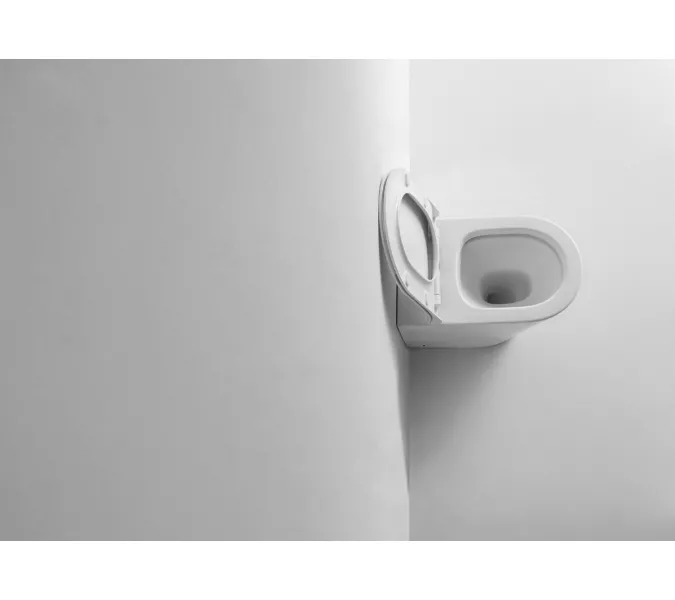 Унитаз приставной CeramaLux 3178, Выбрать цвет: Белый, изображение 3