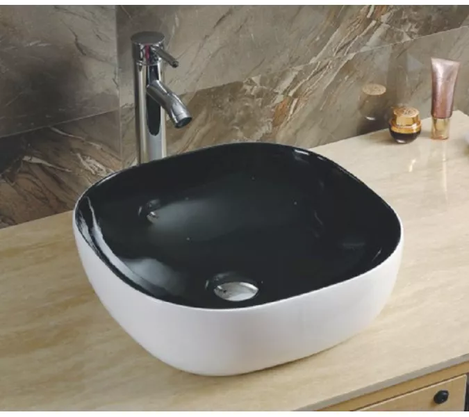 Раковина накладная полукруглая CeramaLux NC 360