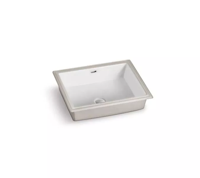 Раковина врезная прямоугольная CeramaLux 542A, изображение 2