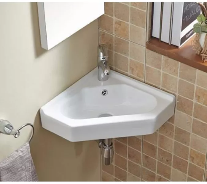 Раковина подвесная угловая CeramaLux 7012J