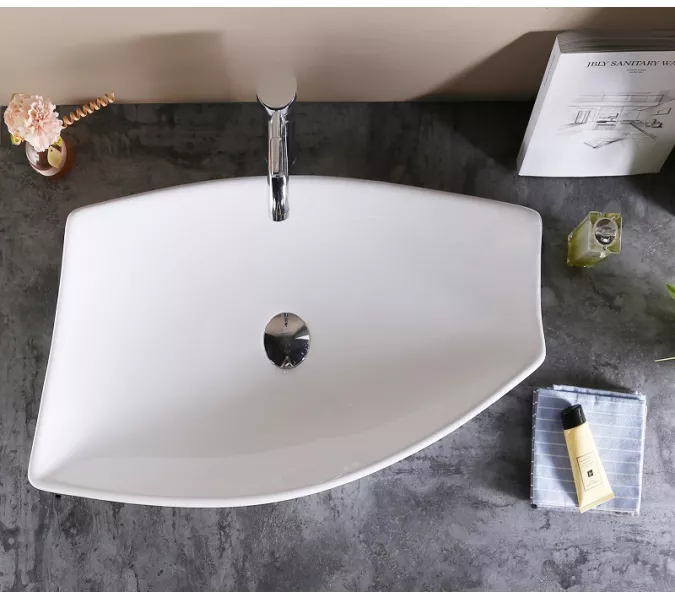 Раковина накладная нестандартная CeramaLux 78121, изображение 5