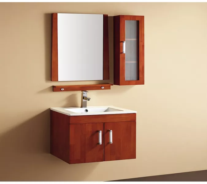 Раковина врезная прямоугольная CeramaLux, Выбрать размер: 60, изображение 2