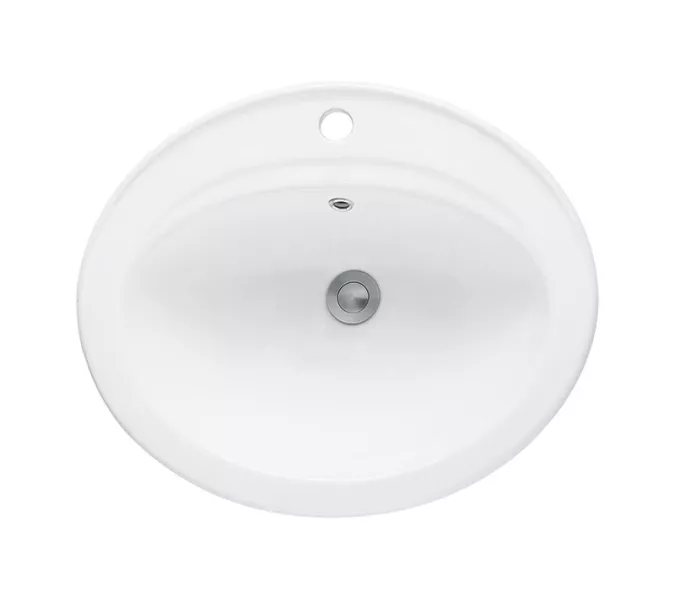 Раковина врезная овальная  CeramaLux 9413