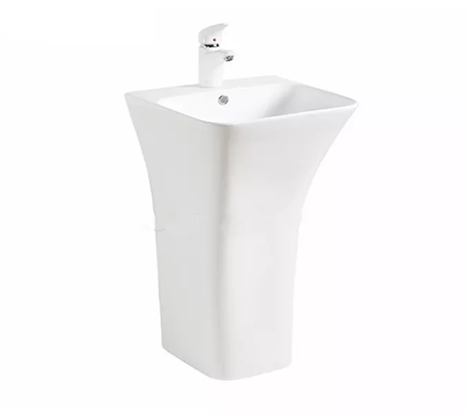 Раковина напольная прямоугольная  CeramaLux G-315/G-515, Выбрать размер: 45х43х83