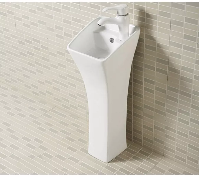 Раковина напольная нестандартная  CeramaLux M9012, изображение 2