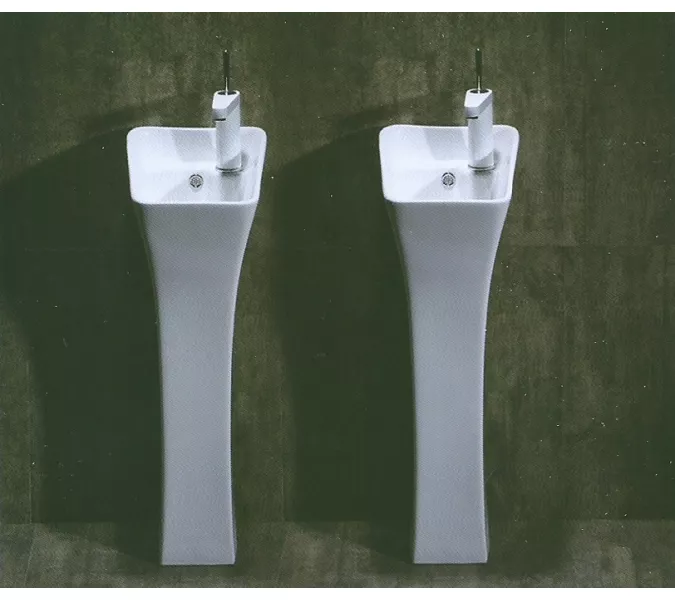 Раковина напольная нестандартная  CeramaLux M9012, изображение 3