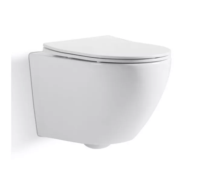 Унитаз подвесной CeramaLux 2197, Выбрать цвет: Белый