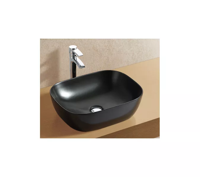 Раковина накладная прямоугольная CeramaLux  NC 78106MB, изображение 2