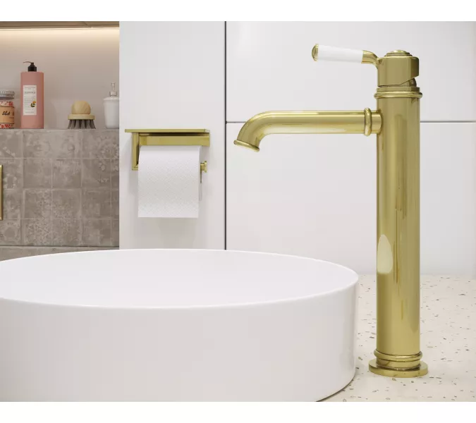 Смеситель для раковины-чаши Timo Arisa 5311/02F, Выбрать цвет: Антик, изображение 2