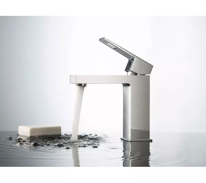 Смеситель для раковины Timo Briana 7161/00F, Выбрать цвет: Хром, изображение 2