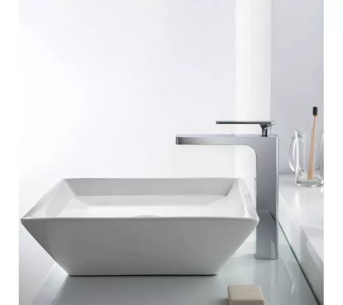 Смеситель для раковины-чаши Timo Torne 4311/00F, Выбрать цвет: Хром, изображение 2