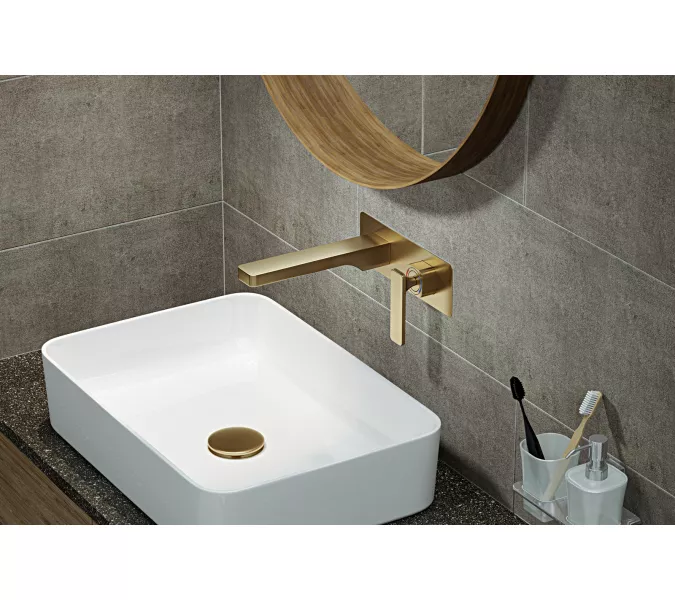 Смеситель для раковины встроенный Timo Torne 4371/02SM, Выбрать цвет: Антик