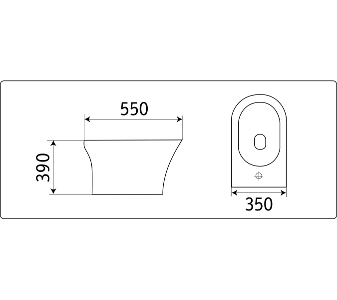Биде CeramaLux 1217Е, изображение 2