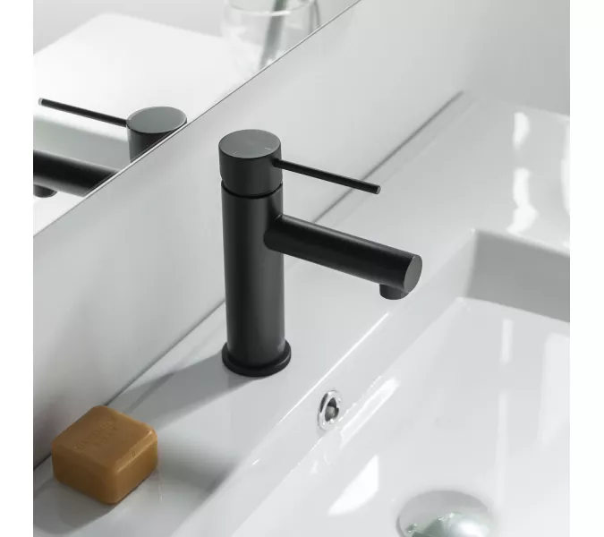 Смеситель для раковины Timo Saona 2361/03F, Выбрать цвет: Черный