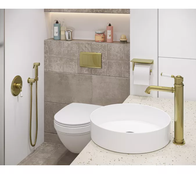 Смеситель для раковины-чаши Timo Arisa 5311/02F, Выбрать цвет: Антик, изображение 3