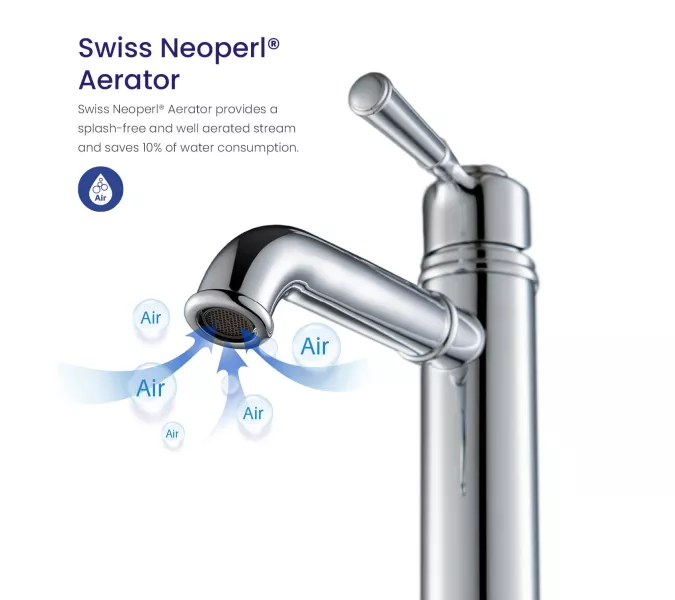 Смеситель для раковины-чаши Timo Arisa 5311/00F, Выбрать цвет: Хром, изображение 5