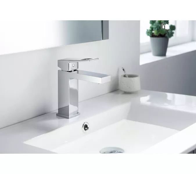 Смеситель для раковины Timo Briana 7161/00F, Выбрать цвет: Хром, изображение 3