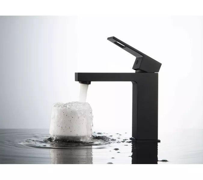 Смеситель для раковины Timo Briana 7161/03F, Выбрать цвет: Черный