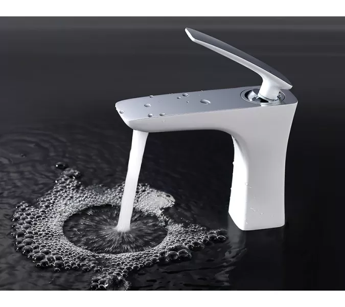 Смеситель для раковины Timo Helmi 4061/00-16F, Выбрать цвет: Хром, изображение 2