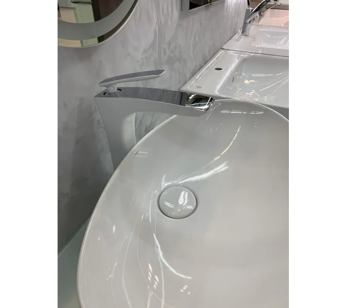 Смеситель для раковины-чаши Timo Helmi 4011/00-16F, Выбрать цвет: Хром, изображение 3