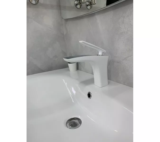 Смеситель для раковины Timo Helmi 4061/00-16F, Выбрать цвет: Хром, изображение 4