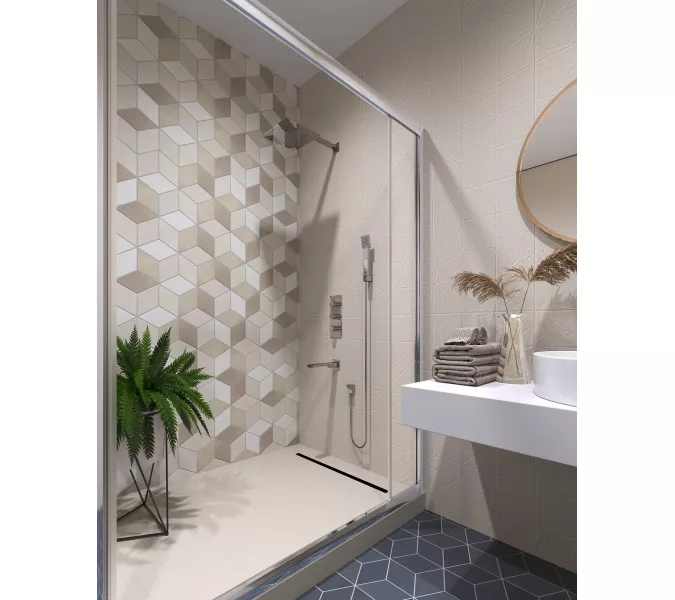 Душевая система встроенная с термостатом Timo Petruma SX-5149, Выбрать цвет: Хром, изображение 3