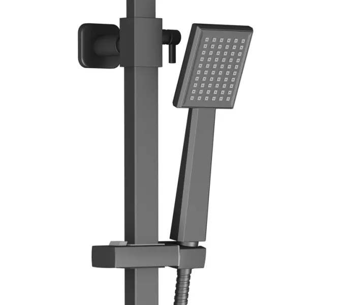 Душевая система Timo Selene SX-1013, Выбрать цвет: Черный, изображение 4