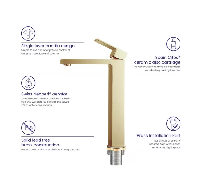 Смеситель для раковины-чаши Timo Selene 3011, изображение 4