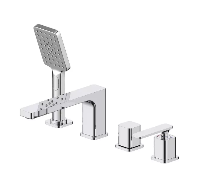 Смеситель врезной для ванны с душем Timo Torne 4330/00Y, Выбрать цвет: Хром