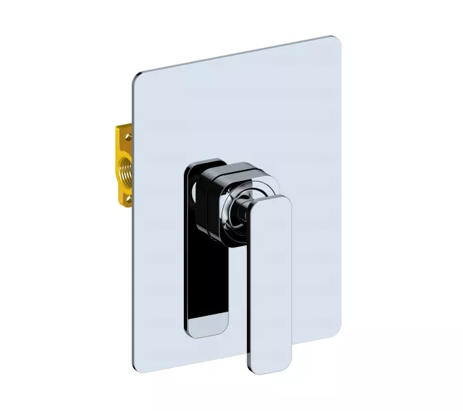 Смеситель встроенный для душевого угла Timo Torne 4369, изображение 3