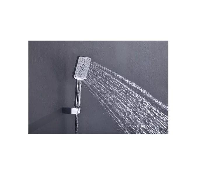 Смеситель врезной для ванны с душем Timo Torne 4330/00Y, Выбрать цвет: Хром, изображение 4