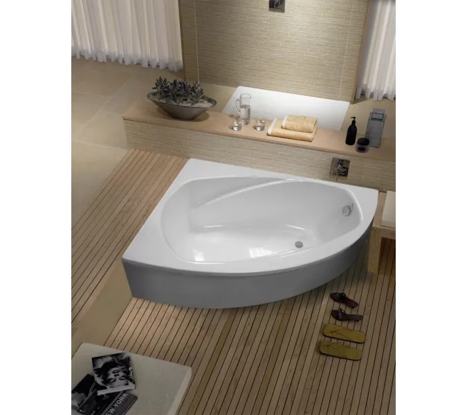 Ванна Astra-Form Тиора из литьевого мрамора 155 х105 см, Ориентация: левая, изображение 2