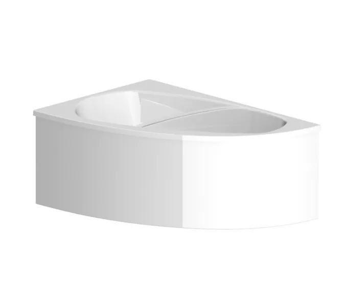 Ванна Astra-Form Тиора из литьевого мрамора 155 х105 см, Ориентация: левая, изображение 5