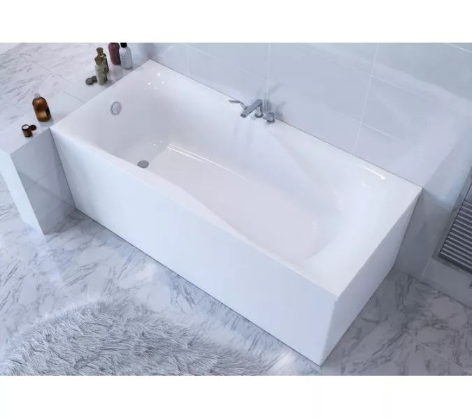 Ванна Astra-Form Вега Люкс из литьевого мрамора 170х80/180х80, Выбрать размер: 170х80, изображение 8