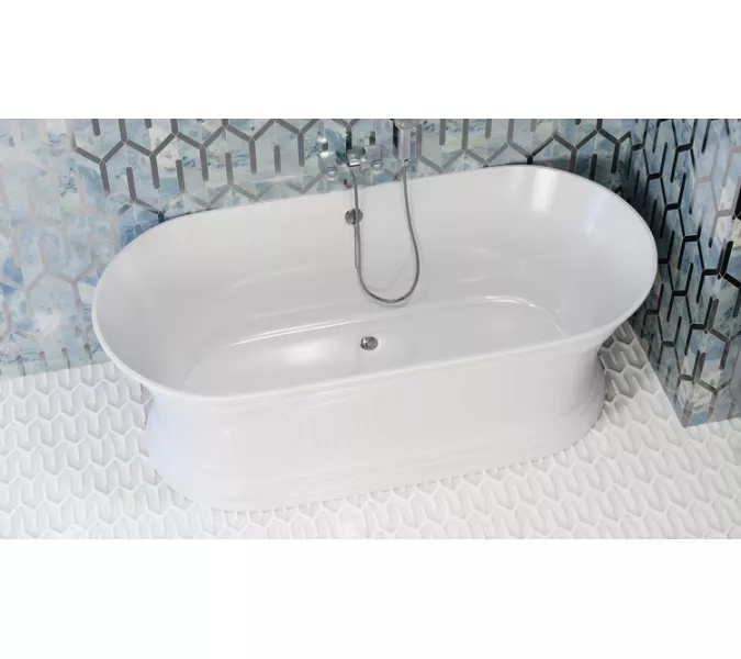 Ванна Astra-Form ШАРМ из литьевого мрамора 170х80 см, изображение 8