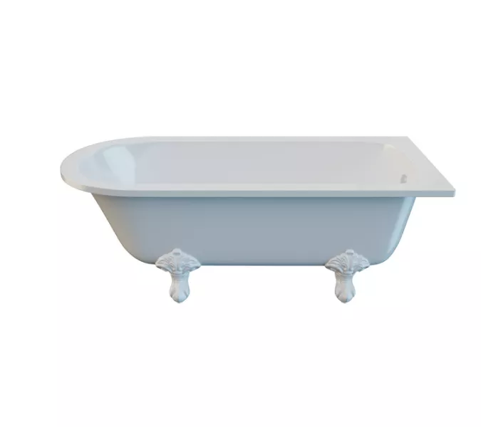 Ванна Astra-Form Ретро из литьевого мрамора 170х75 см, изображение 9