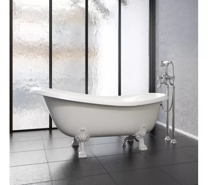 Ванна Astra-Form Роксбург из искусственного мрамора 170х75 см, изображение 6