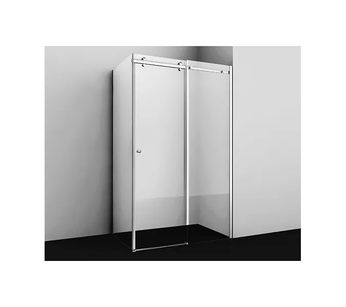 Душевой уголок WasserKRAFT Vils, Цвет стекла: прозрачное, Цвет профиля: Хром, Выбрать размер: 120х90, изображение 2