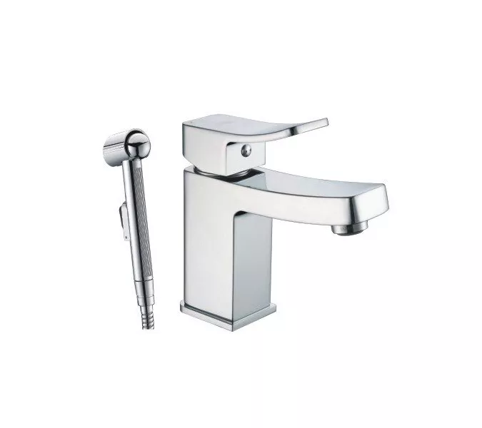 Смеситель для умывальника / с гигиенической лейкой WasserKRAFT Aller 1060 1068