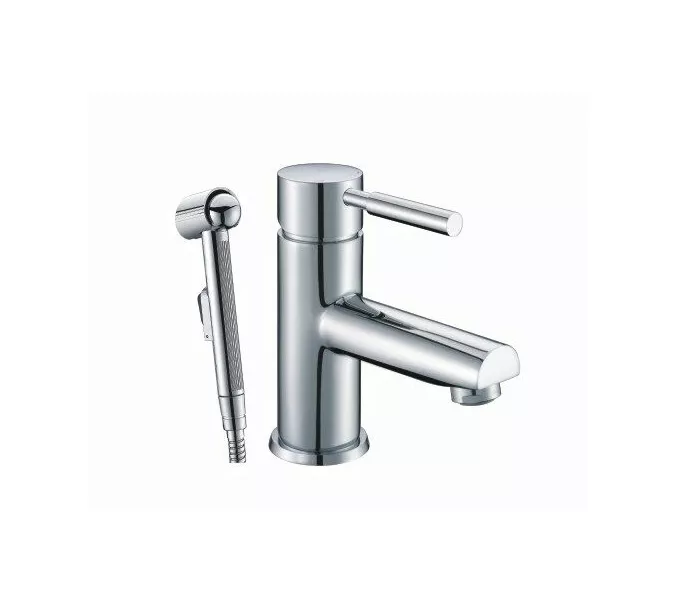 Смеситель для умывальника с гигиенической лейкойWasserKRAFT Main 4100 4108